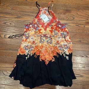 woman’s size small printed Free people dress